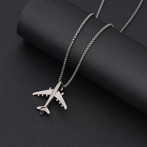 Airplane Pendant Necklace – Aviation Jewelry