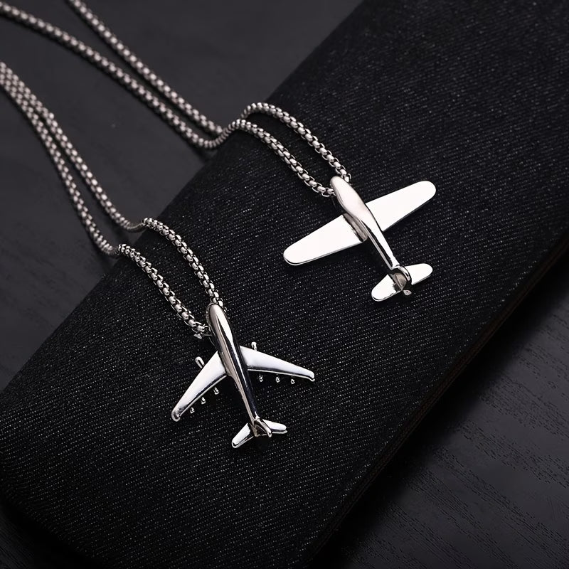 Airplane Pendant Necklace – Aviation Jewelry