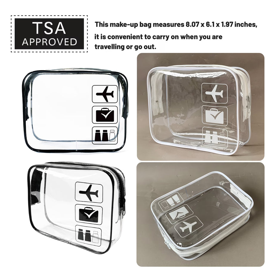 Travel Essentials Organizer Bag – Portable Airport & Carry-On Storage