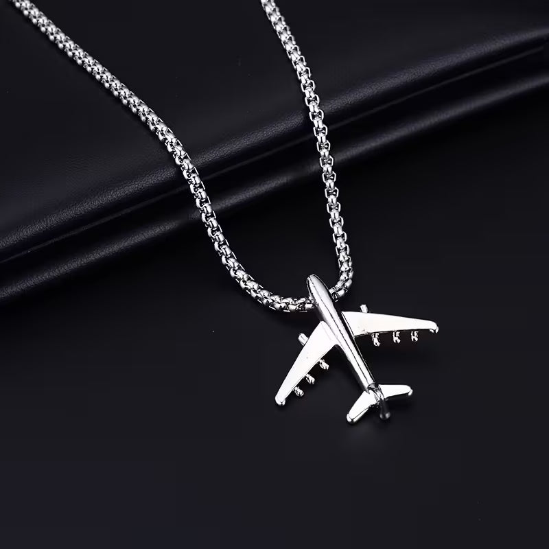Airplane Pendant Necklace – Aviation Jewelry