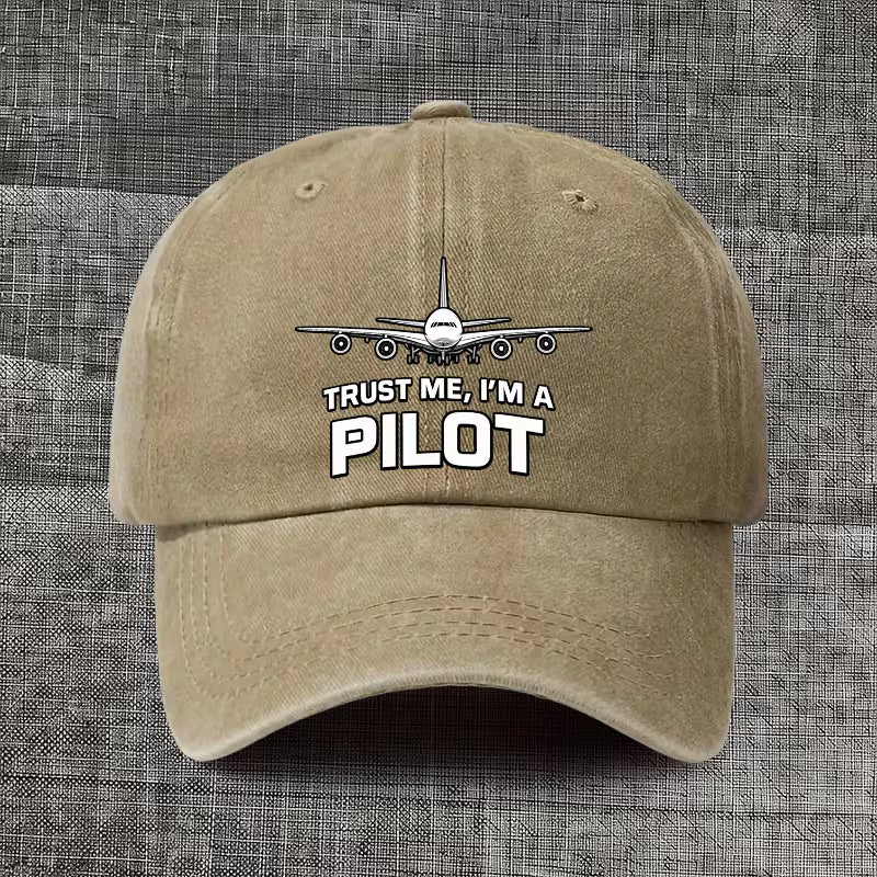 Unisex Adjustable Aviation Cap