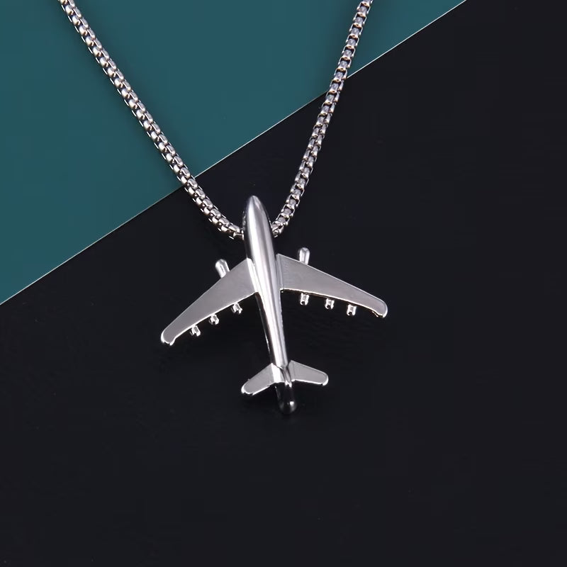 Airplane Pendant Necklace – Aviation Jewelry